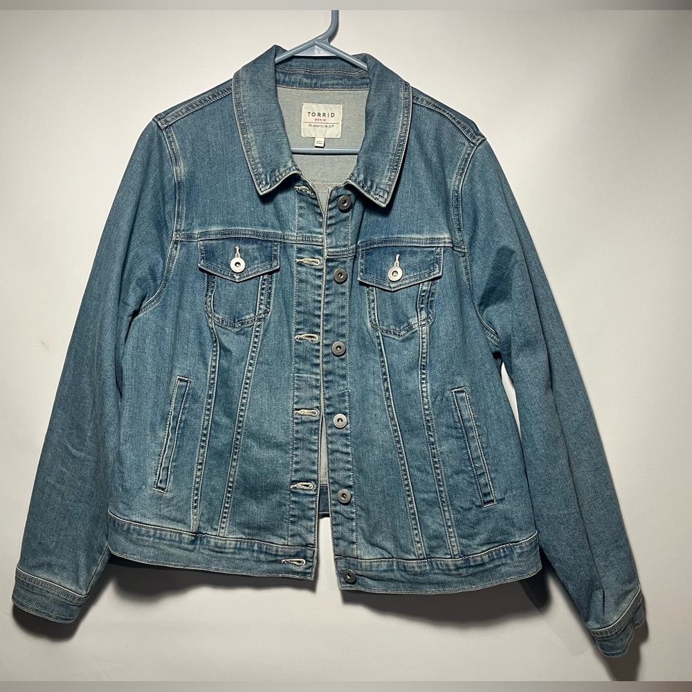 Torrid Jean Jacket size 2